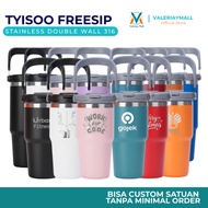 Tyisoo Classic Custom Tumbler 600ml Stainless Handle 900ml Laser Print Engraved Name Logo Hampers So