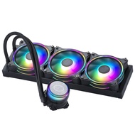 MasterLiquid ML360 Illusion ARGB Close-Loop AIO CPU Liquid Cooler, Translucent Dome, 360mm Radiator,