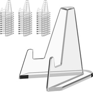 36 Pack Acrylic Card Display Stands (2.1Inch) - Multi-Use Trading Card Holder for Sports Cards, PSA 