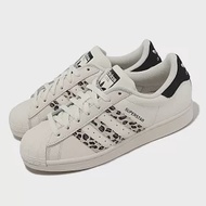 adidas 休閒鞋 Superstar W 女鞋 白 黑 豹紋 三葉草 經典 貝殼頭 愛迪達 IF7615