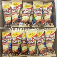 Biskut Rainbow Wafer Chocolate Kon ice cream biskut