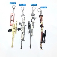 BUPG gun model keychain