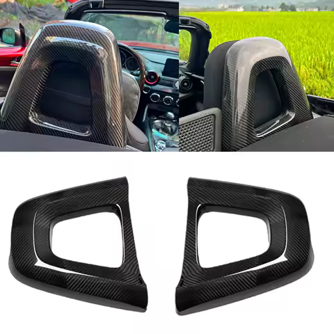 Car Interior Seat Back Cover Trim For Mazda MX5 MX-5 Miata ND 2016-2025