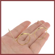 [DT] 5/10Pcs Fashion Round Frame Lensless Retro Cool Doll Glasses For 9/25/30cm Doll [TH]