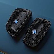 ABS Carbon Fiber Car Key Case Cover Shell Fob For BMW F10 F20 F30 G20 G30 F15 F16 G01 G02 G05 X1 X3 