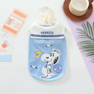 Pet Clothes Dog Cat Cute Cartoon Pattern Vest Cool Fabric Shirt