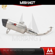 SYM HUSKY ADV300 Carbon Fiber Cap Muffler Full System Exhaust Pipe HUSKY300 Exhausy Husky 300