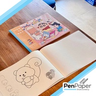 Crayon Sinchan TH-082 Drawing Book