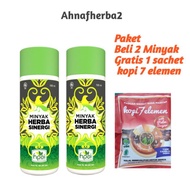 2pcs Synergy Herbal Oil Package Plus 1 7 Element Coffee Sachet