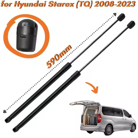Qty(2) Trunk Struts for Hyundai Starex (TQ) 2008-2023 H-1 Cargo i800 590mm Rear Tailgate Boot Lift S