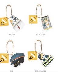 [日本代購/現貨/預購]mofusand 鯊魚貓 東京站 貓站長 掛飾 匙扣(每款)