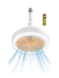 Ventilador De Techo Con Iluminación Led  Con Control Remoto A Distancia Ajustable Diferentes Intensidades 30w