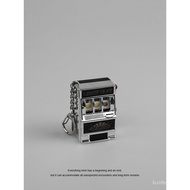 Bald ChickenLottery Keychain 777 Award Exchange Machine Pendant Keychain