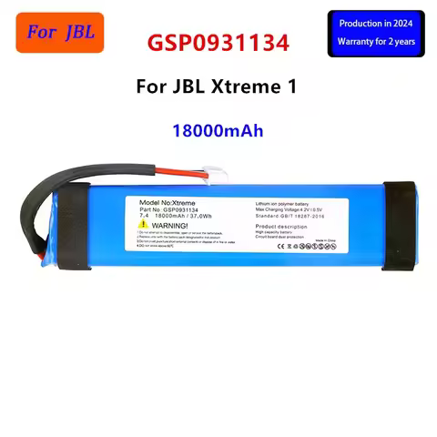Original GSP0931134 18000mAh For JBL xtreme1 extreme Xtreme 1 Bluetooth Wireless Speaker Replacement