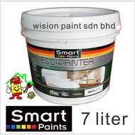 ( 7 LITER ) SMART PAINT ( ECO-PAINTER ) 7L INTERIOR EMULSION PAINT / CAT DALAM MATT / ECO SMART