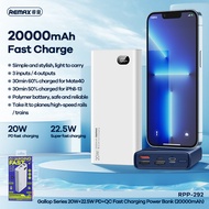 Remax Power Bank Fast Charging 20000mAh 22.5W PD QC Quick Charging Battery Portable Power bank
