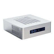 All Aluminum Chassis Small Desktop Computer Case PSU HTPC Mini itx pc  HTPC Mini-ITX Computer Chassi