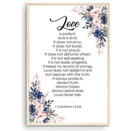 1 Corinthians 13:4-8love Is Patient Love Is Kind It Does Not Envy It Does Not Boast It Is Not Proud 