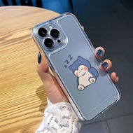 Cute Little Cartoon Pokemon Snorlax Phone Cover, Fashion Shockproof Full Protective Phone Casing, Fo