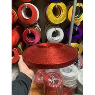 30 round glitter fabric turban in assorted colors