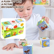 Infant Early Education Picture Dice Eco-friendly Baby Educational Toy G9o6