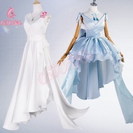 Re:Zero Emilia Rem Complete set of formal cosplay costumes