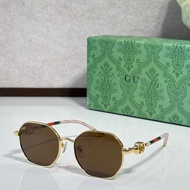 G GU Star Female Fashion Irregular Frame Sunglasses Unique All-Match Trendy Male Sunglasses GG2211S