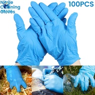 Reusable Nitrile Cleaning Gloves Latex-Free Powder-Free Nitrile Gloves Non-slip High Elasticity Cleaning Gloves for Cleaning SHOPTKC4864