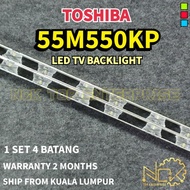 TOSHIBA 55M550KP TV LED BACKLIGHT BARU READY STOCK 55M550