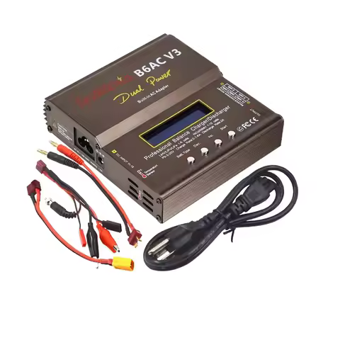 Imax B6AC V3 AC 100-240V 6A 80W Dual Power Smart Digital Balance Charger - Fast & Efficient Charging