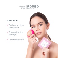 FOREO UFO Masks Glow Addict x 6 ฟอริโอ้ ยูเอฟโอมาส์ก สูตรเพื่อผิวกระจ่างใส (6 ซอง/กล่อง)