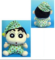 全新 蠟筆小新 動感超人 野原新之助 睡衣裝 可做抱枕 景品