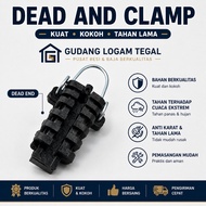 DEAD AND CLAMP Plastic FO CABLE Crocodile CLAMP Fiber optic cable pull 1 CORE - 6 CORE FIGURE 8/FIG 