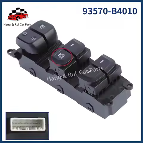93570-B4010 For Hyundai i10 2013-2017 Hyundai Xcent Hyundai Grand i10 Electric Master Window Control