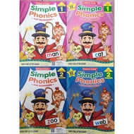 Kohwai & Young - Simple Phonics for Beginners For 3-4 years old (Reader 1-2 and Activity 1-2)