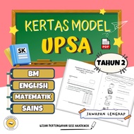 [PDF] UPSA Tahun 2 Kertas Model Sekolah Rendah Tahun SK Exam Paper Primary School Kertas Latihan Eng