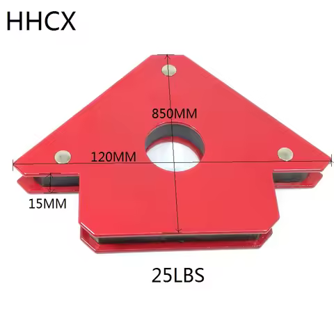 1PCS 25LBS Welding Magnetic Holder Strong Magnet 3 Angle Arrow Welder Positioner Power Soldering Loc
