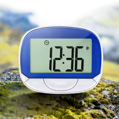 Walking Pedometer Clip Step Counter Large Digital Display Accurate Step Tracker Walking Step Counter