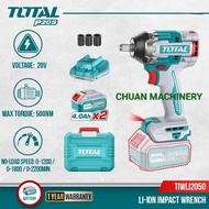 (Ready Stock) TOTAL TIWLI2038 (300Nm) / TIWLI2050 (500Nm) With Brushless Motor 20V Li-Ion Cordless I