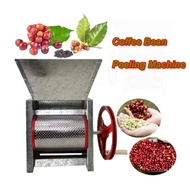Hand-cranking Fresh Coffee Bean Husking Machine Manual Coffee Bean Sheller Shucker