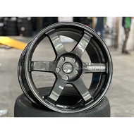 NEW 18X9.5J NK Performance TE37 Rim (set of 4) Dark Gunmetal 5X114.3 for GR Yaris GR Corolla