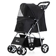 Pet Cart Stroller Cat Stroller out Trolley Teddy Stroller Cat Stroller Lightweight Folding Delivery Strict Selection Who