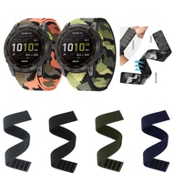 26mm 22mm Sport Nylon Strap Wristband for Garmin Fenix 7X 7 6X 6 Pro 5X 5 Forerunner 935 Smart Watch Quick Release Bracelet