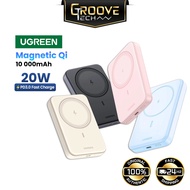UGREEN 10000mAh 20W Wireless PowerBank Magnetic Qi 15W Magsafe USB-C Type C Fast Charging iOS iPhone