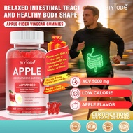 BIYODE Apple Cider Vinegar Gummies – Apple Cider Vinegar Gummies 5000mg with Vitamin B9 and B12 Supp