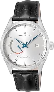 Jazzmaster Power Reserve Auto Watch, Stainless Steel, Sapphire Crystal, Automatic Winding, Water Res