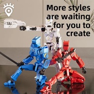 Luminous Titan 13 Action Figure T13 Figure 3d Printed Multi-jointed Movable Lucky 13 Action Figure N