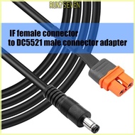RUN Signal Communication Adapter Line XT60if Female to DC5521 Male Connector Cord