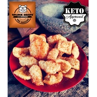 Keto-Friendly Crispy Pork Rinds / Pork Skin by Golden Crisps [NON-HALAL]