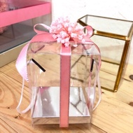 Box Pvc Transparent /Door gift Box Cenderahati 10pcs